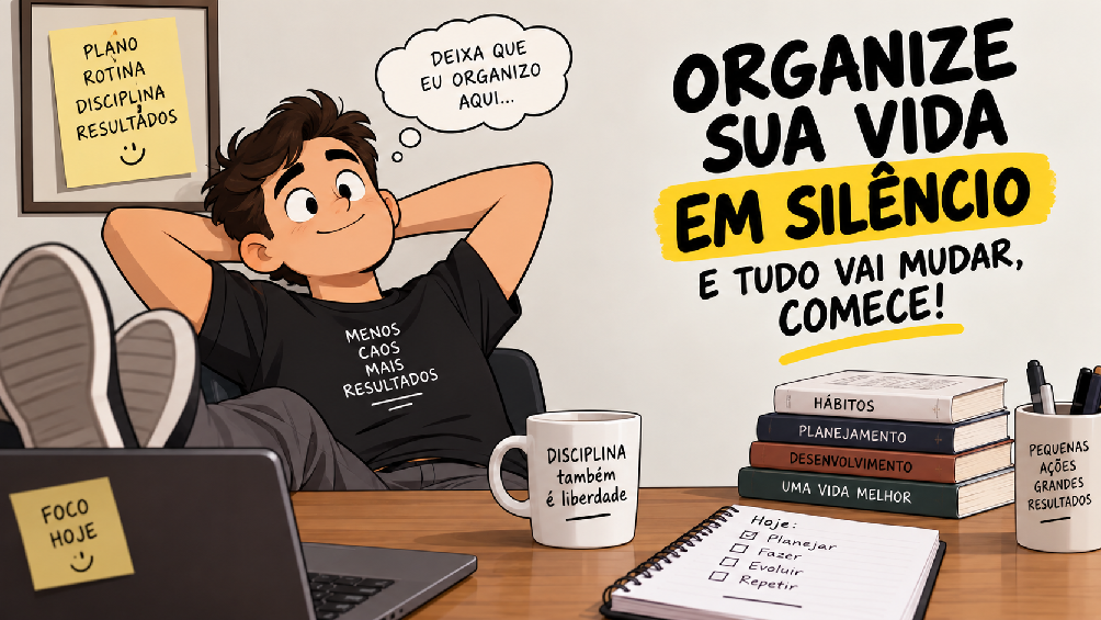 Organize sua vida em silêncio: pare de falar sobre mudança e comece a construí-la